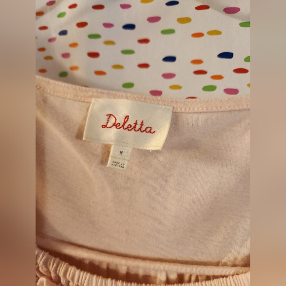 Pink Ruffled Top by Deletta - Picture 4 of 4